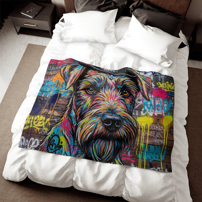 Teddy Roosevelt Terrier Sweatshirt Blanket - The Bargains BasementTeddy Roosevelt Terrier Sweatshirt Blanket