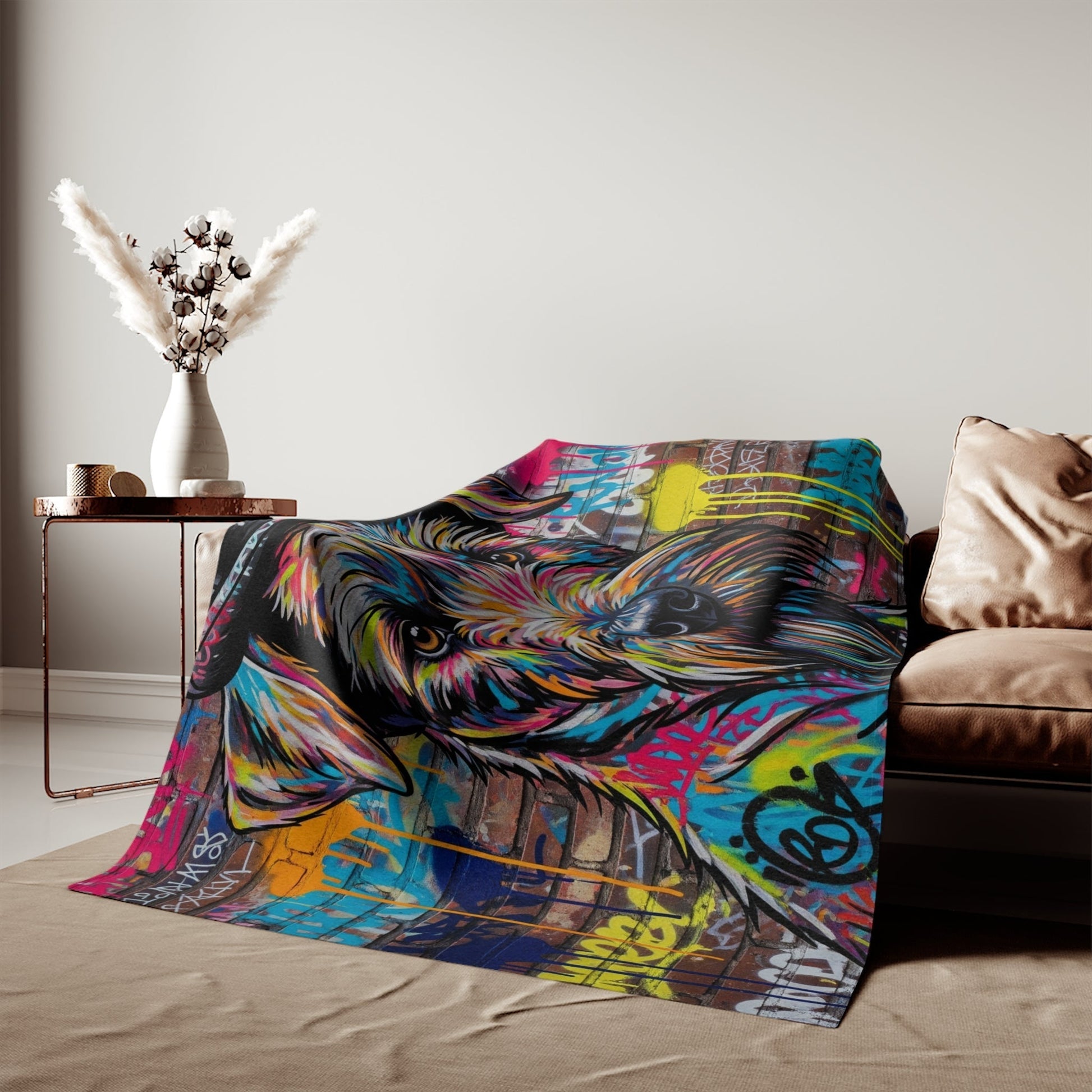 Teddy Roosevelt Terrier Sweatshirt Blanket - The Bargains BasementTeddy Roosevelt Terrier Sweatshirt Blanket