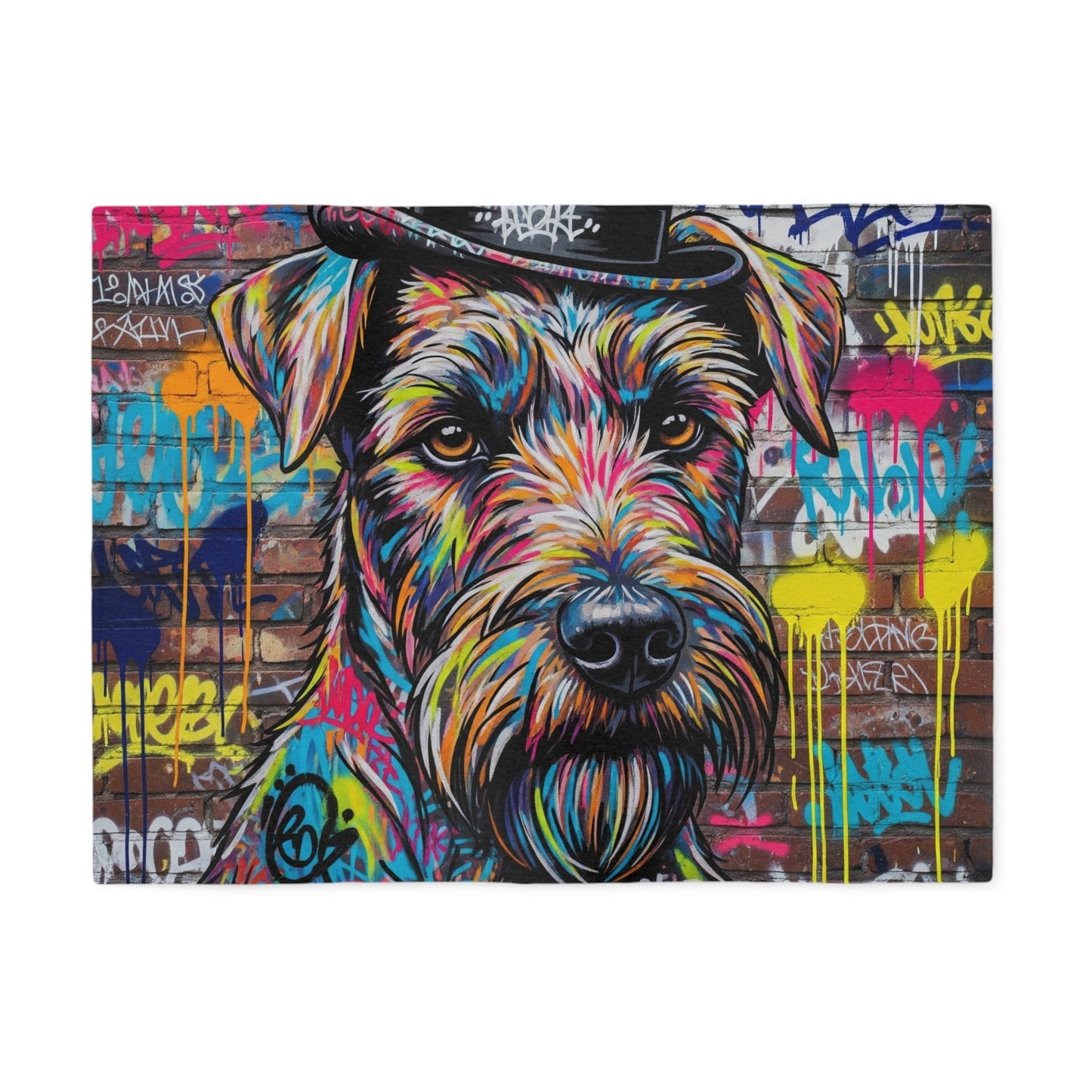 Teddy Roosevelt Terrier Sweatshirt Blanket - The Bargains BasementTeddy Roosevelt Terrier Sweatshirt Blanket