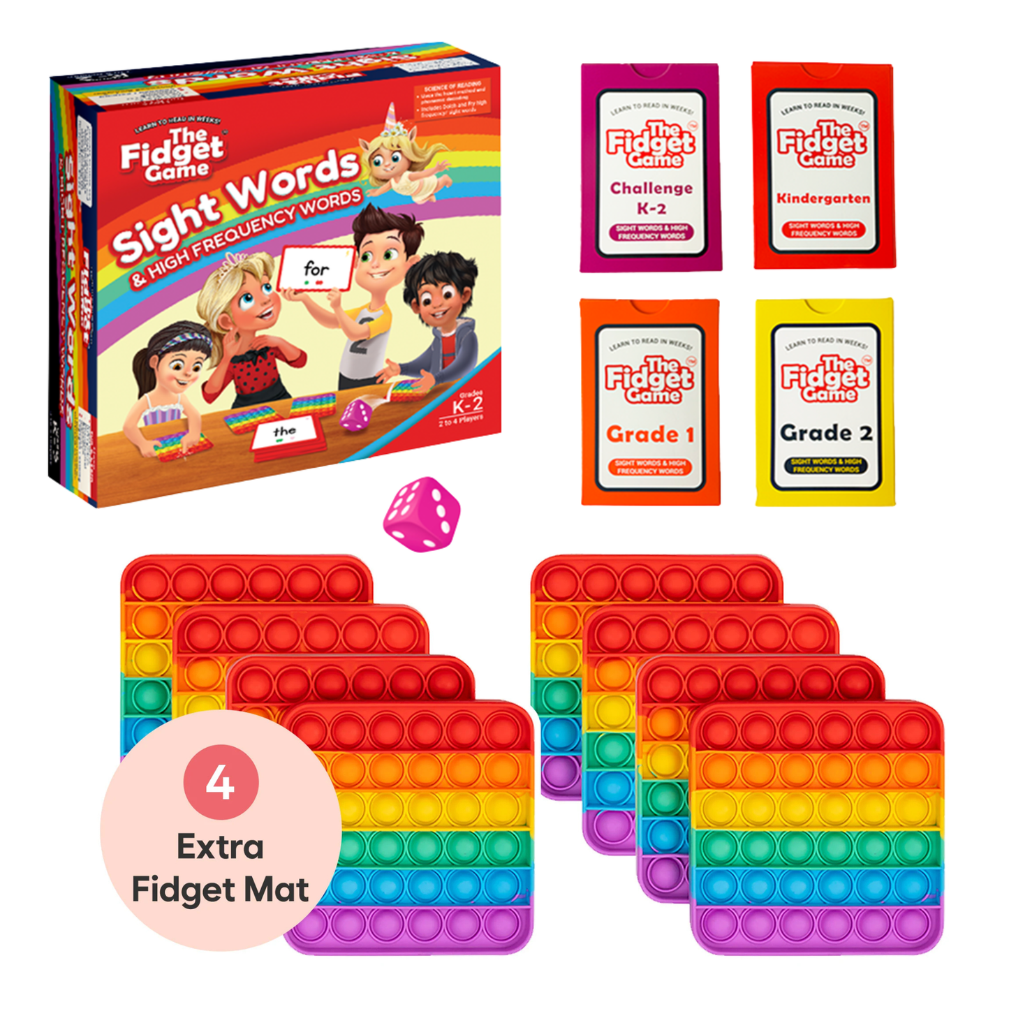 The Fidget Game: Sight Words Edition - The Bargains BasementThe Fidget Game: Sight Words Edition