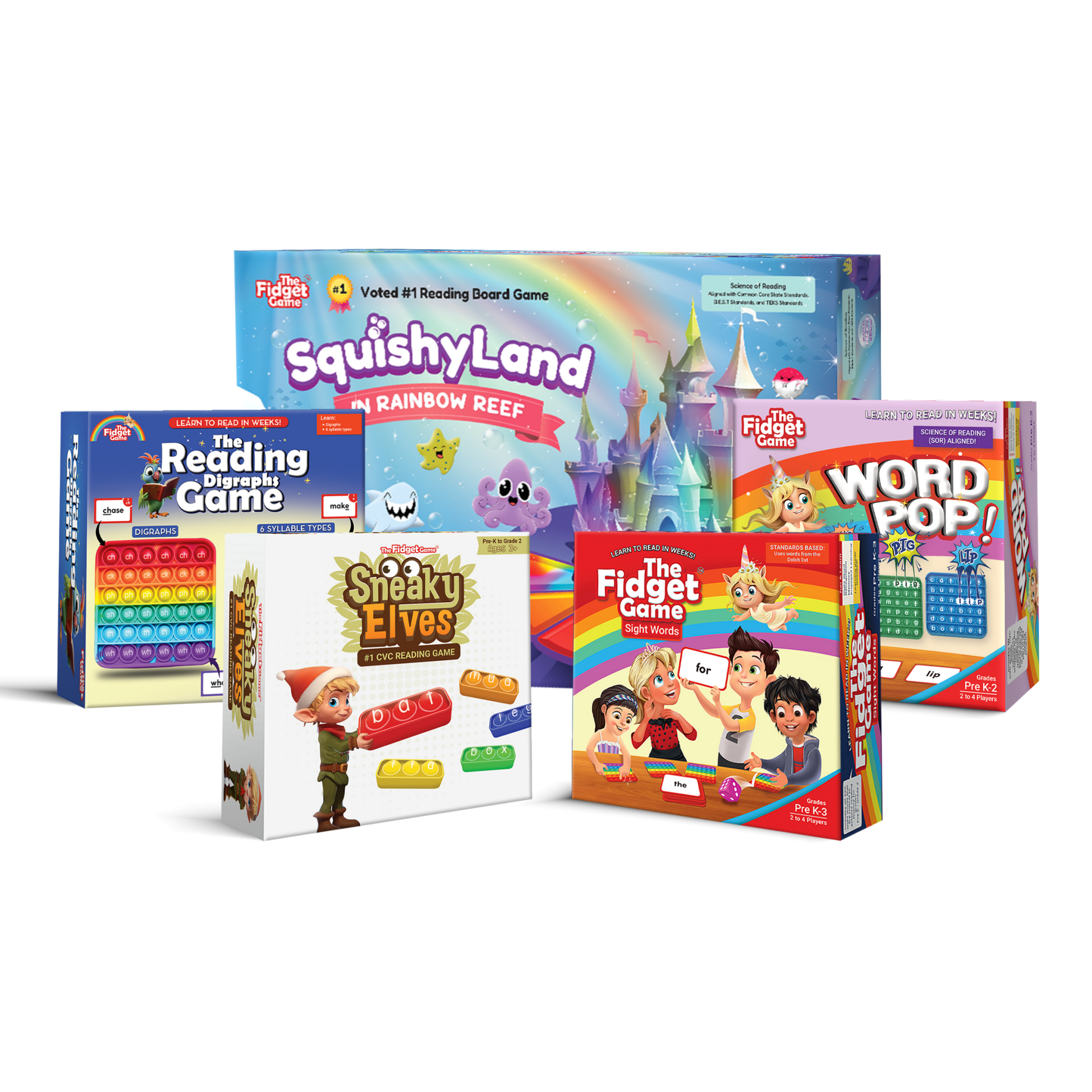The Fidget Game: Sight Words Edition - The Bargains BasementThe Fidget Game: Sight Words Edition