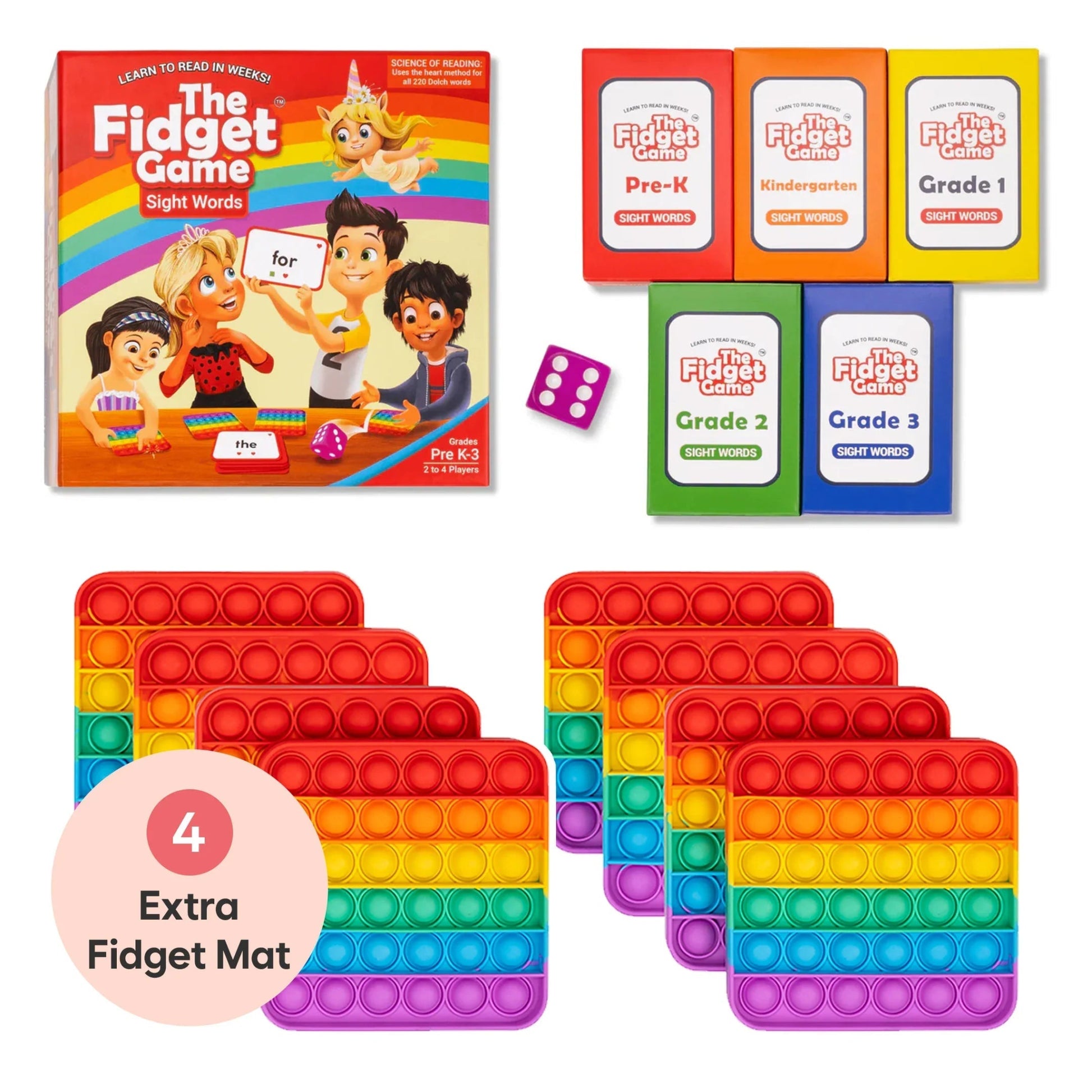 The Fidget Game: Sight Words Edition - The Bargains BasementThe Fidget Game: Sight Words Edition