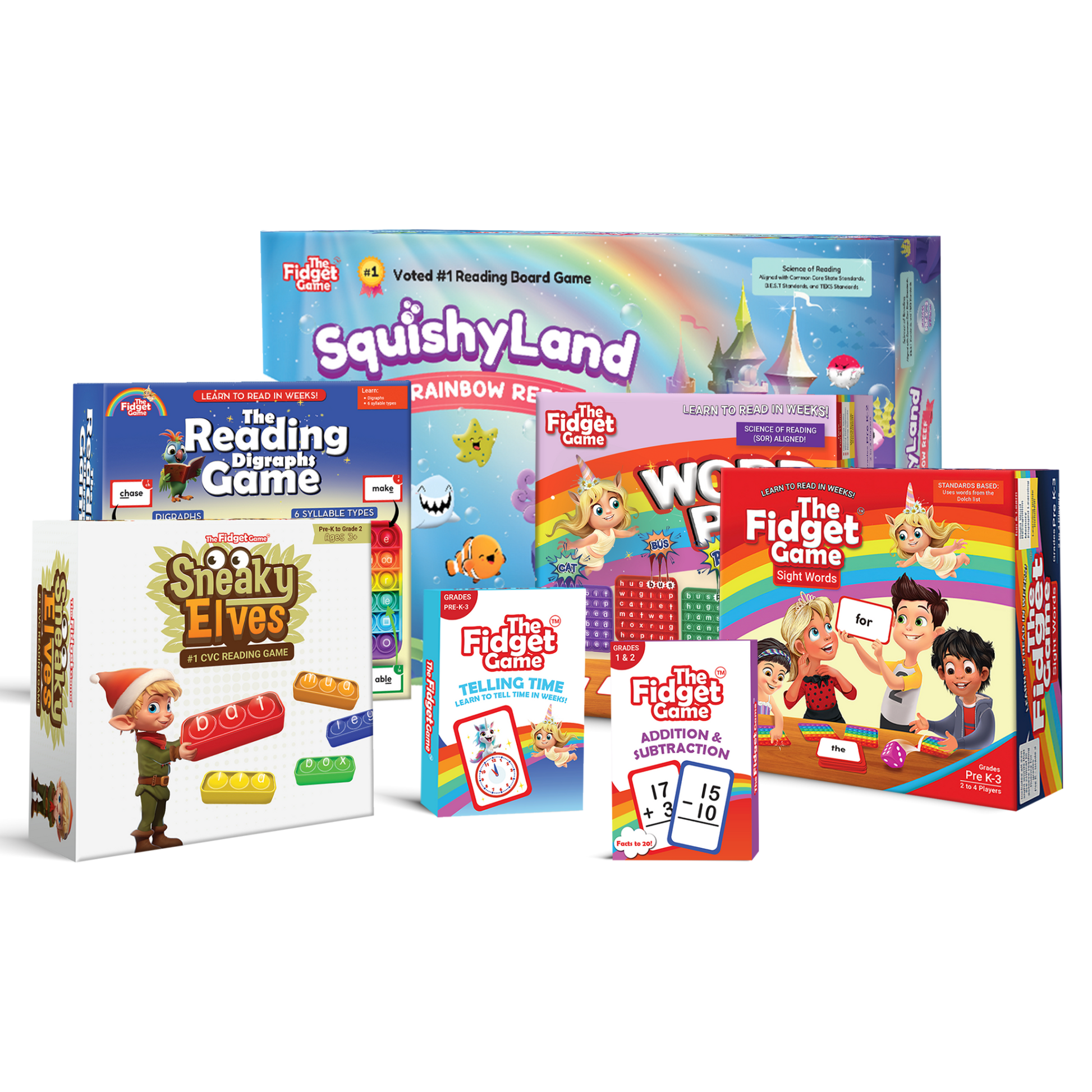 The Fidget Game: Sight Words Edition - The Bargains BasementThe Fidget Game: Sight Words Edition