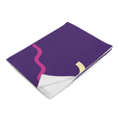 Purple Pizza Soft Throw Blanket - The Bargains Basement