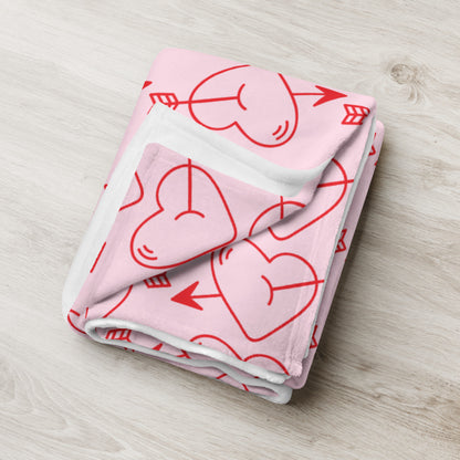 Be my Valentine Throw Blanket