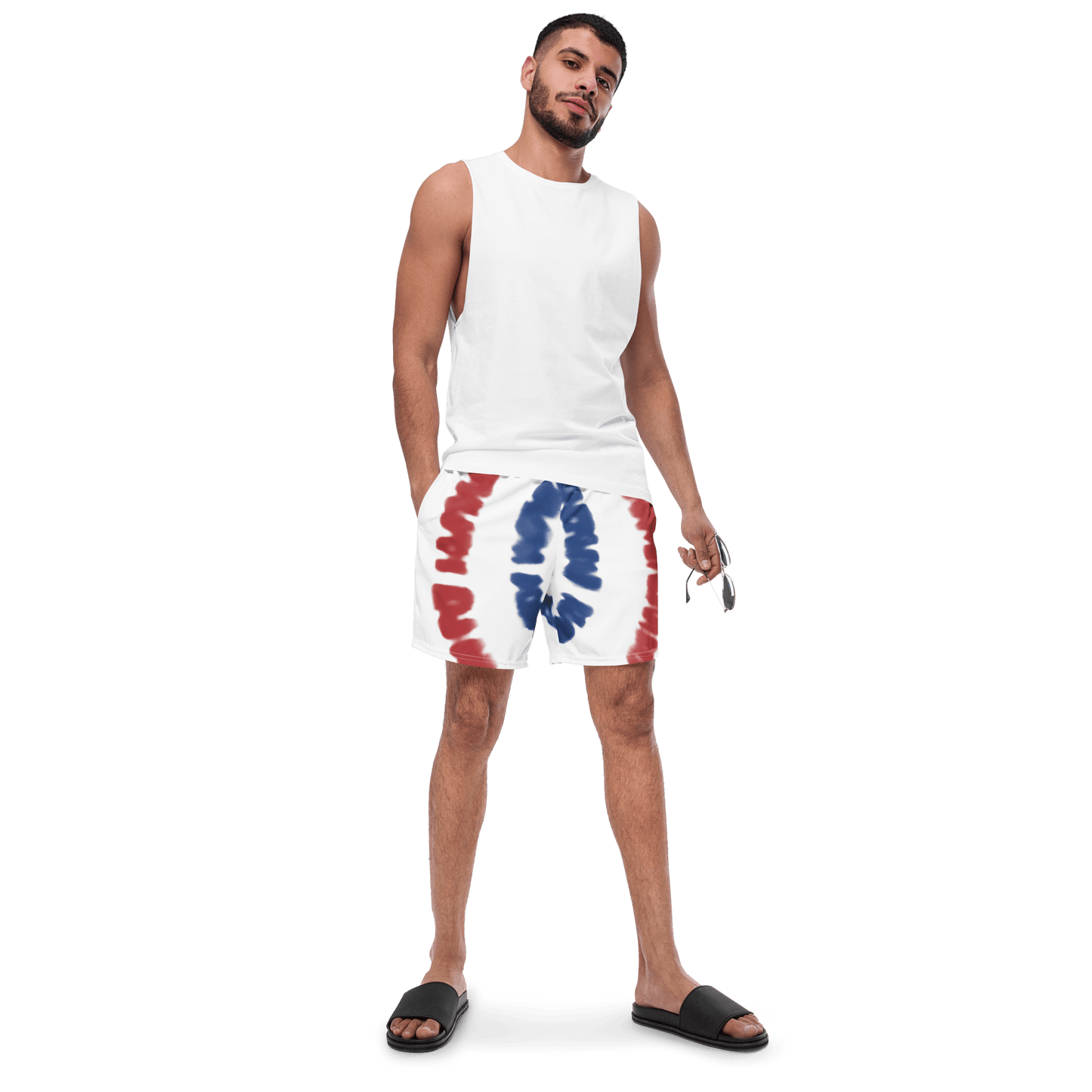 Tie die all American Swim Trunks - The Bargains BasementTie die all American Swim Trunks