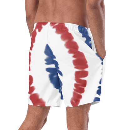 Tie die all American Swim Trunks - The Bargains BasementTie die all American Swim Trunks