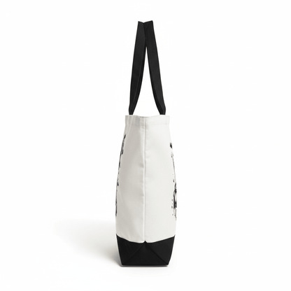 Time to Stir the Pot | Skeleton Witch Canvas Tote Bag | Handmade Halloween Gift - The Bargains BasementTime to Stir the Pot | Skeleton Witch Canvas Tote Bag | Handmade Halloween Gift
