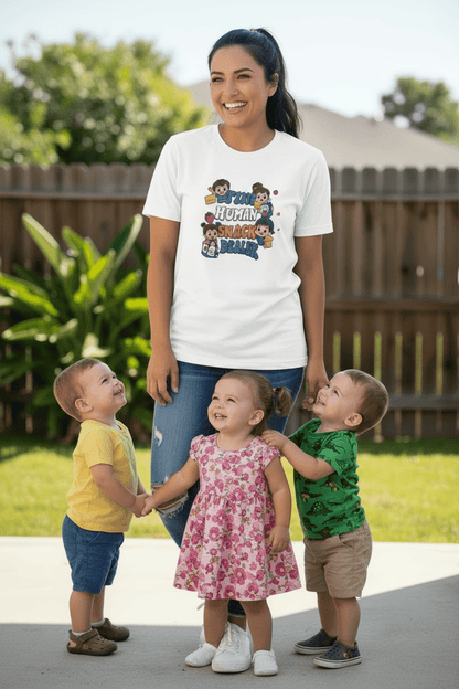 Tiny Human Snack Dealer T-Shirt - The Bargains BasementTiny Human Snack Dealer T-Shirt