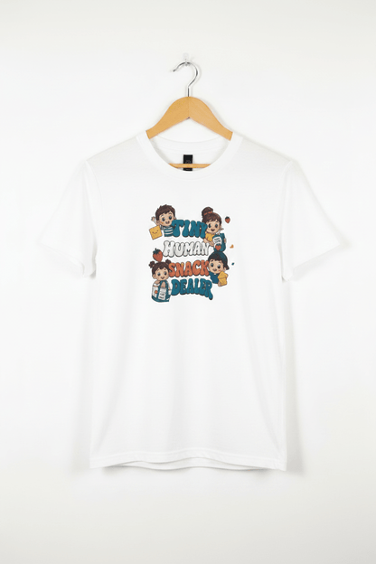 Tiny Human Snack Dealer T-Shirt - The Bargains BasementTiny Human Snack Dealer T-Shirt