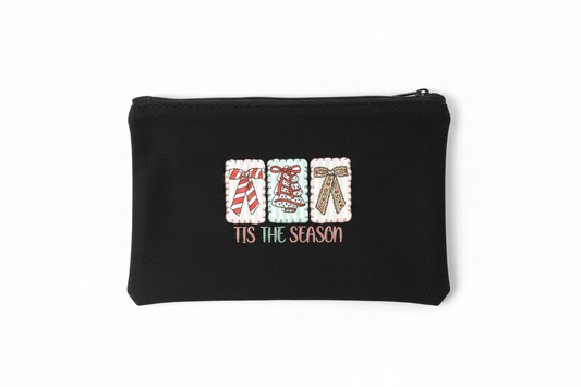 Tis The Season Canvas Pouch