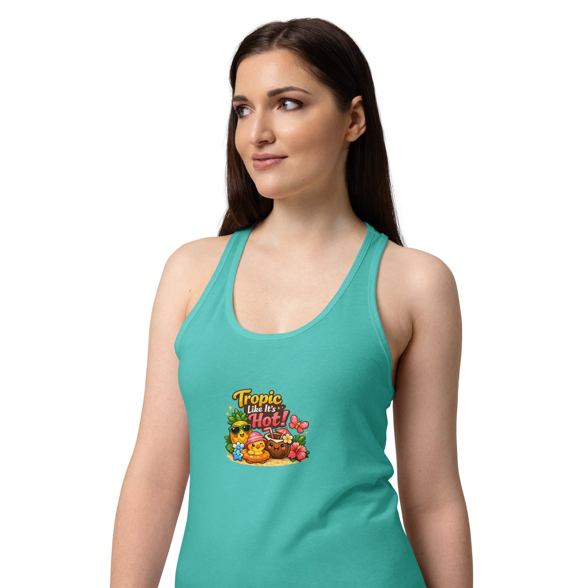 Tropic like its hot racerback tank top - The Bargains BasementTropic like its hot racerback tank top