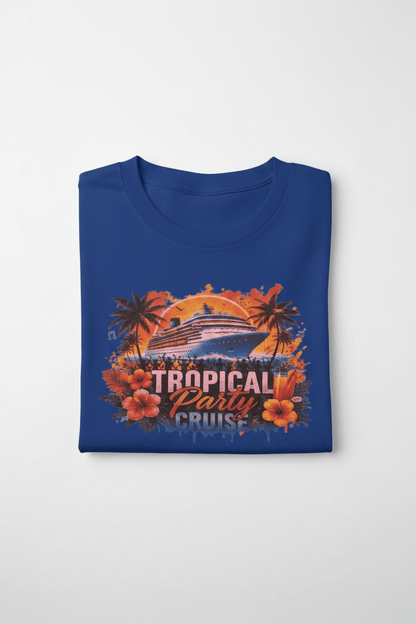 Tropical Party Cruise T-Shirt- made to order - The Bargains BasementTropical Party Cruise T-Shirt- made to order