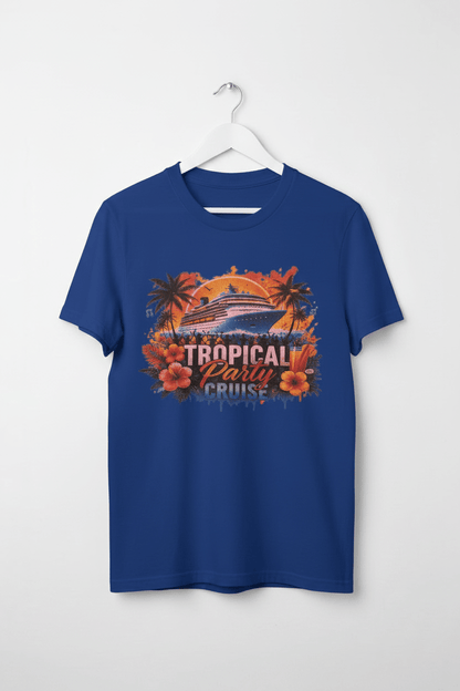 Tropical Party Cruise T-Shirt- made to order - The Bargains BasementTropical Party Cruise T-Shirt- made to order