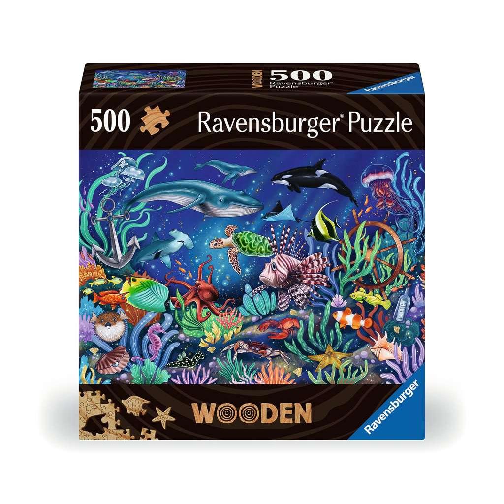 Under the Sea 500 Piece Wood Jigsaw Puzzle Ravensburger - The Bargains BasementUnder the Sea 500 Piece Wood Jigsaw Puzzle Ravensburger