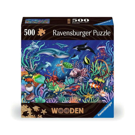Under the Sea 500 Piece Wood Jigsaw Puzzle Ravensburger - The Bargains BasementUnder the Sea 500 Piece Wood Jigsaw Puzzle Ravensburger