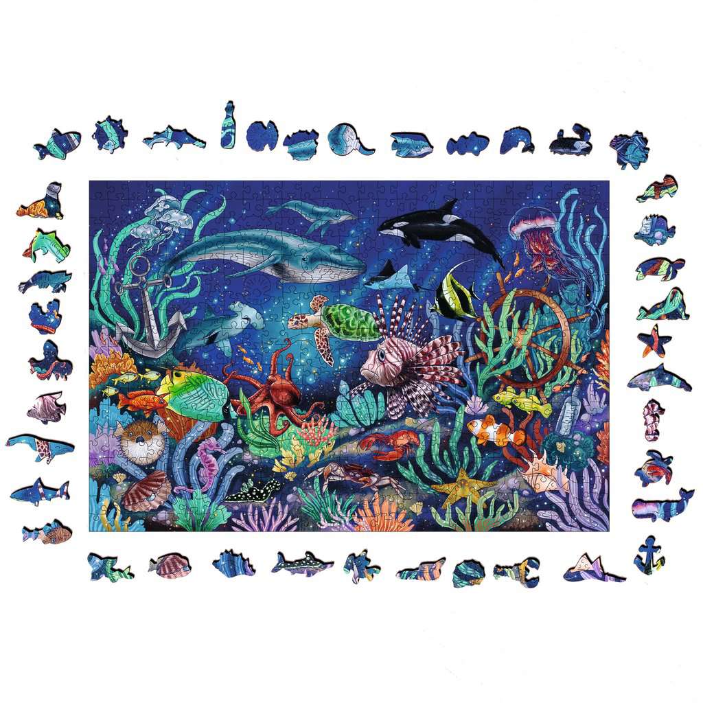 Under the Sea 500 Piece Wood Jigsaw Puzzle Ravensburger - The Bargains BasementUnder the Sea 500 Piece Wood Jigsaw Puzzle Ravensburger