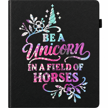 Unicorn journal cover detail