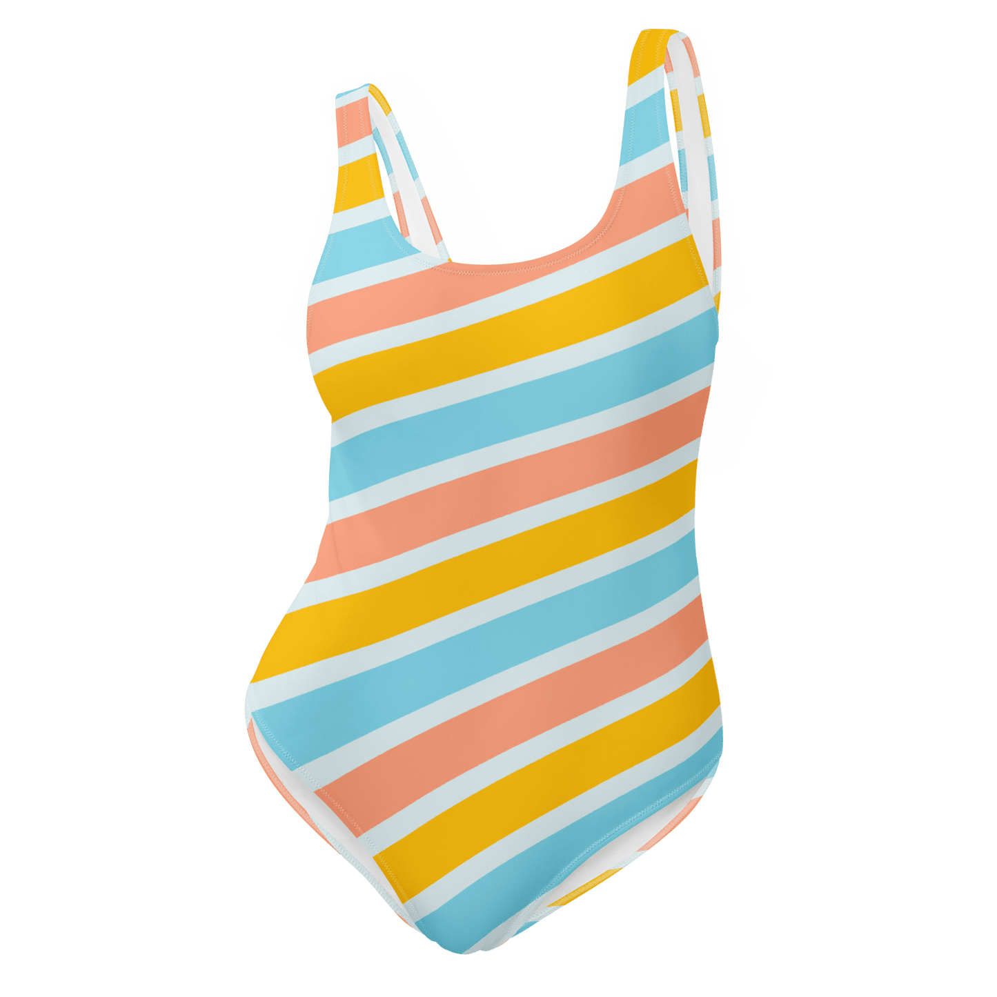 Vibrant colorful One - Piece Swimsuit - The Bargains BasementVibrant colorful One - Piece Swimsuit