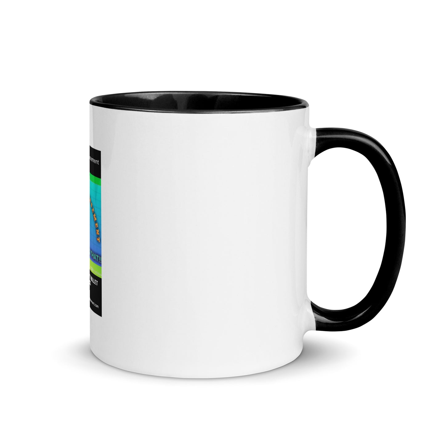 The Bargains Basement Mug with Color Inside