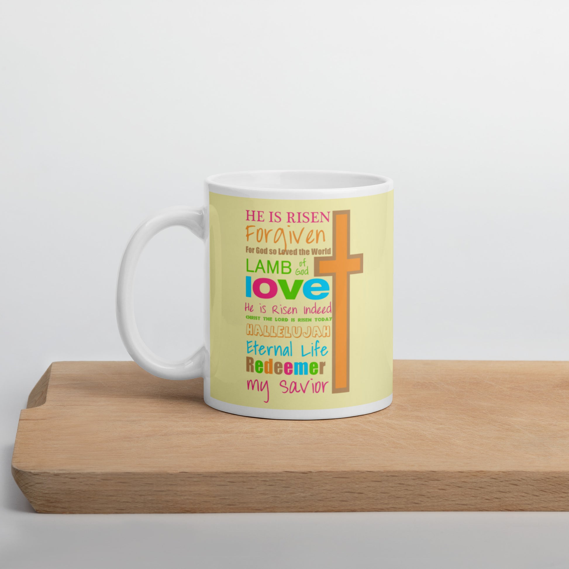 Easter Rise of Christ mug - The Bargains Basement