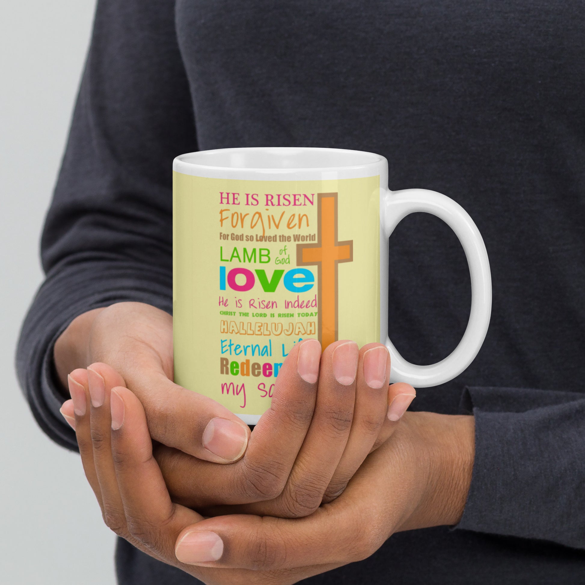 Easter Rise of Christ mug - The Bargains Basement