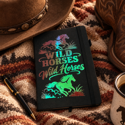 With western hat and boots