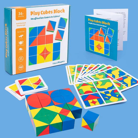 Wooden Blocks Puzzle Toy for Kids - The Bargains BasementWooden Blocks Puzzle Toy for Kids