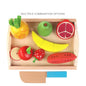 Wooden Fruit and Vegetable Pretend Play Set - The Bargains BasementWooden Fruit and Vegetable Pretend Play Set