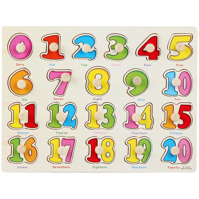 Wooden Puzzle – Educational Toy for Kids - The Bargains BasementWooden Puzzle – Educational Toy for Kids