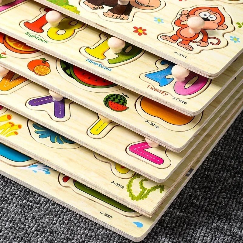 Wooden Puzzle – Educational Toy for Kids - The Bargains BasementWooden Puzzle – Educational Toy for Kids