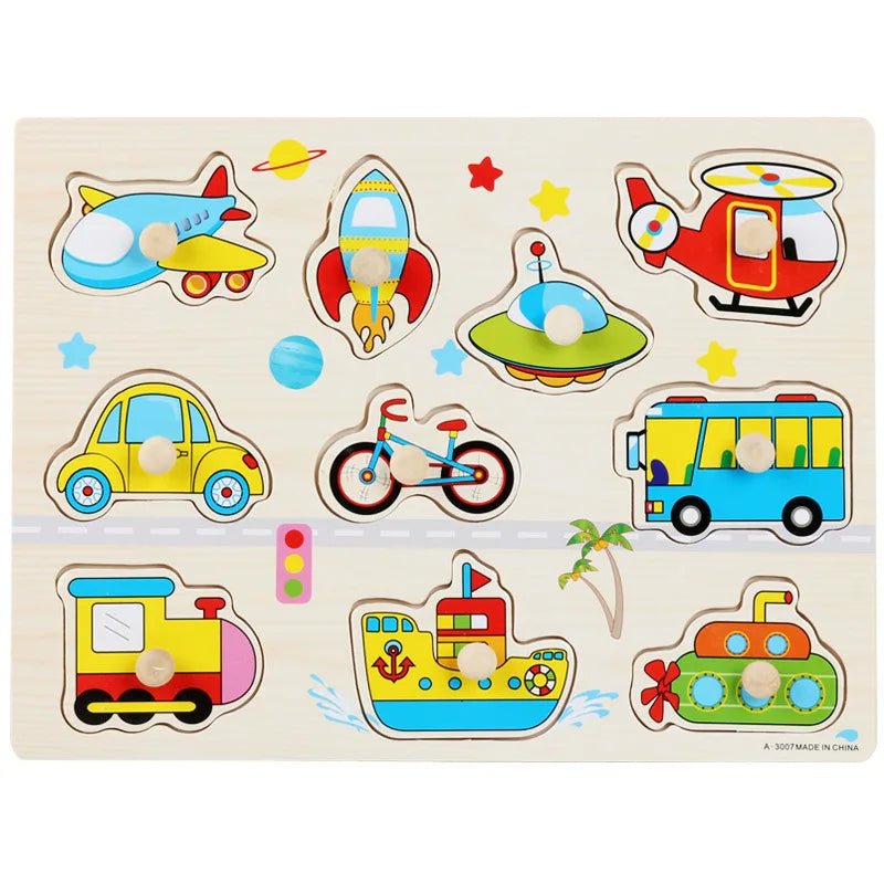 Wooden Puzzle – Educational Toy for Kids - The Bargains BasementWooden Puzzle – Educational Toy for Kids