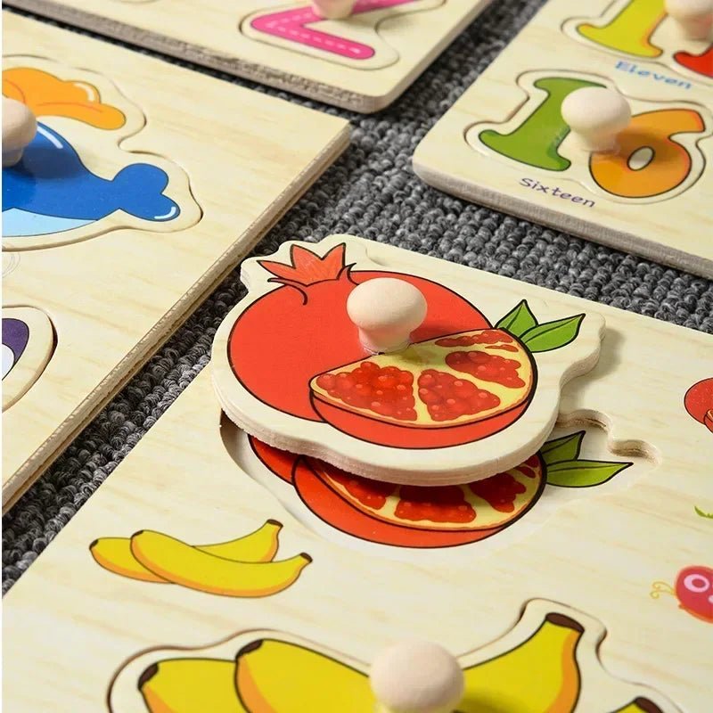 Wooden Puzzle – Educational Toy for Kids - The Bargains BasementWooden Puzzle – Educational Toy for Kids