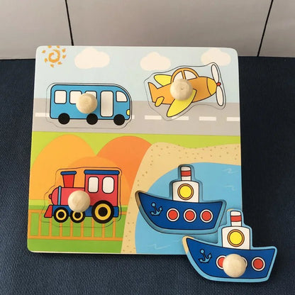 Wooden Puzzle – Educational Toy for Toddlers - The Bargains BasementWooden Puzzle – Educational Toy for Toddlers