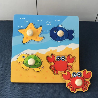 Wooden Puzzle – Educational Toy for Toddlers - The Bargains BasementWooden Puzzle – Educational Toy for Toddlers