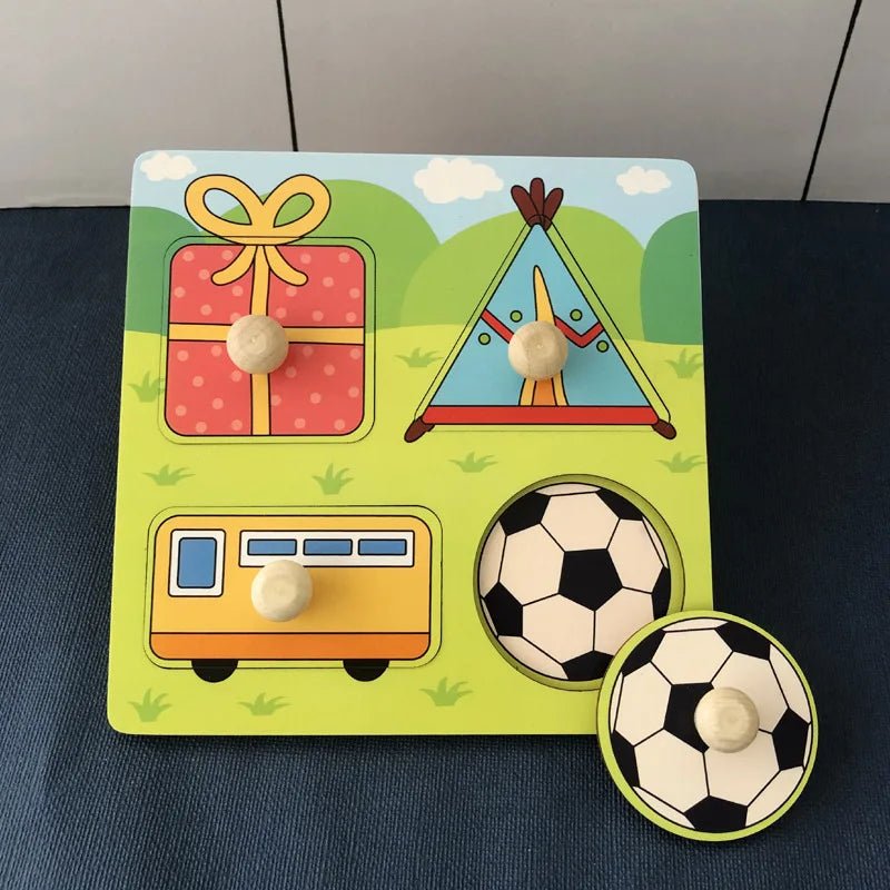 Wooden Puzzle – Educational Toy for Toddlers - The Bargains BasementWooden Puzzle – Educational Toy for Toddlers