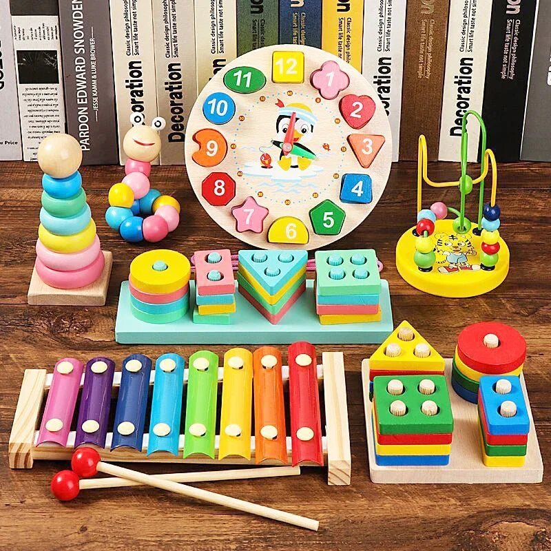 Wooden Puzzle Toys – Educational Learning Toy for Toddlers - The Bargains BasementWooden Puzzle Toys – Educational Learning Toy for Toddlers