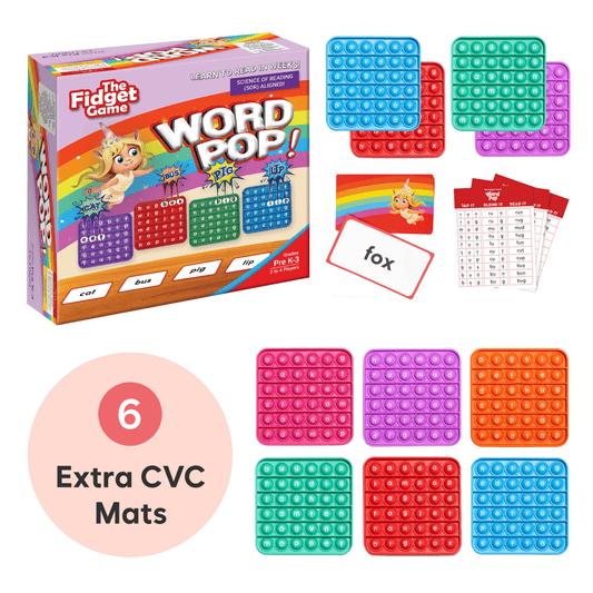 .Word Pop + Extra CVC Mats - The Bargains Basement.Word Pop + Extra CVC Mats