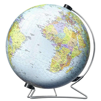 World Globe with Stand 550 Piece 3D Jigsaw Puzzle Ravensburger - The Bargains BasementWorld Globe with Stand 550 Piece 3D Jigsaw Puzzle Ravensburger