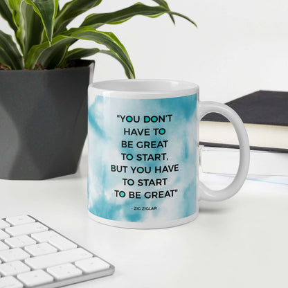 You don't have to be great to start - The Bargains BasementYou don't have to be great to start