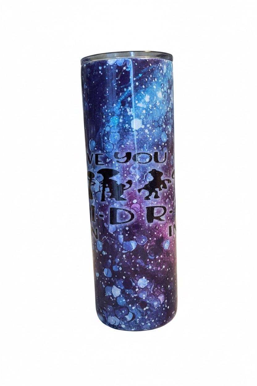 You’ve Got a Friend In Me Tumbler Glitter Stainless Steel Travel Cup (Includes Straw) - The Bargains BasementYou’ve Got a Friend In Me Tumbler Glitter Stainless Steel Travel Cup (Includes Straw)